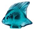 Cachet Poisson Turquoise - Lalique